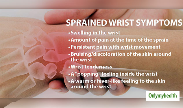 What Is Wrist Sprain Here Are Its Symptoms Causes Treatment And Prevention Tips Onlymyhealth 8826