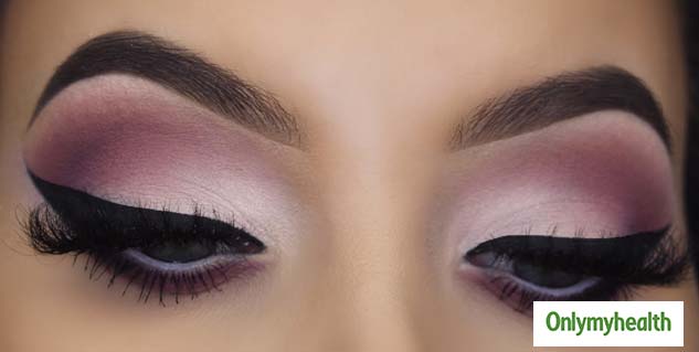 Smokey eye shadow