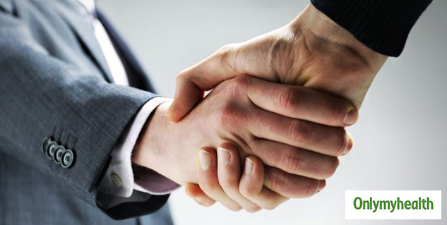 handshake is better than namastey