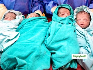 28 साल की महिला ने एम्स में एक साथ दिया 4 बच्चों को जन्म डॉक्टर हैरान, पढ़े पूरा मामला 