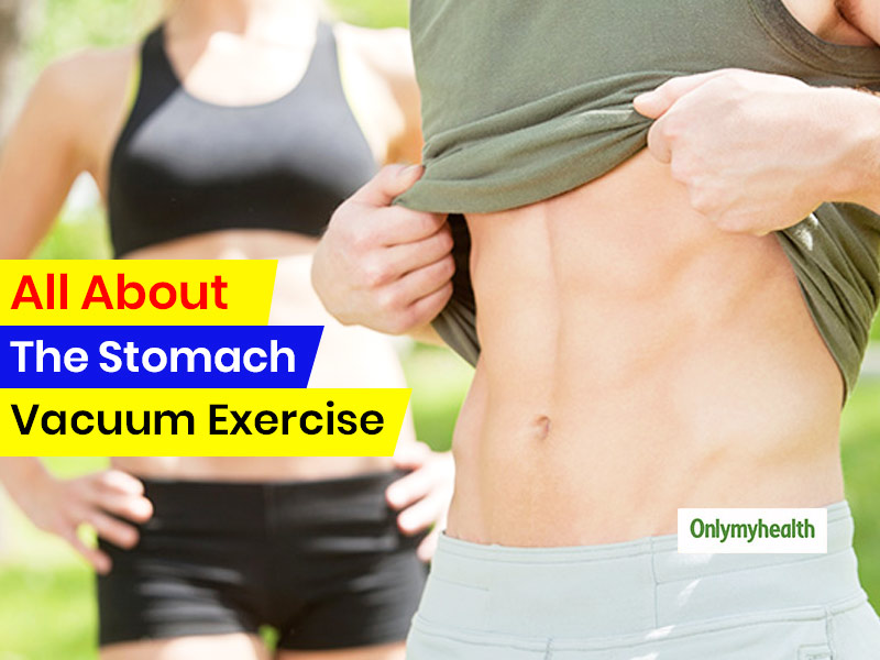 Stomach suction exercise hot sale