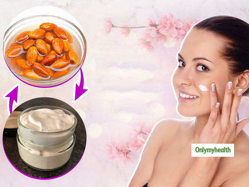 DIY Night Cream For Winters Sweet Almond Oil And Aloe Vera Gel