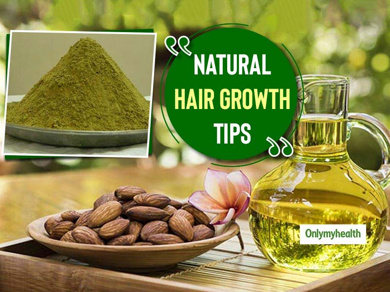 Natural Hair Growth Tips: Almond Oil, Henna Treatment Mask For Long And  Lustrous Hair | OnlyMyHealth