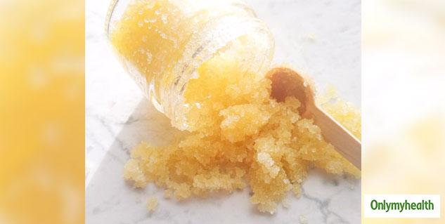 honey and sugar scrub for dead cells