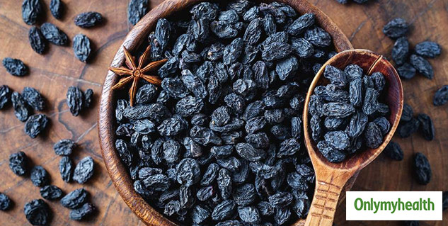 kali kishmish khane ke fayde