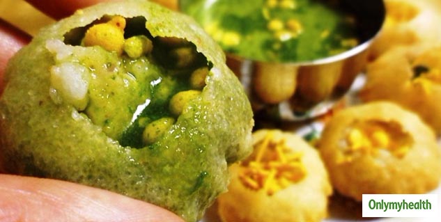 popular street food golgappa