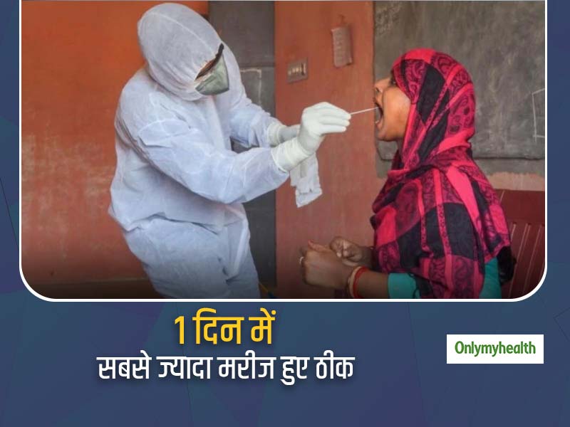 1 दिन में कोरोना के सबसे ज्यादा 3,708 मरीज हुए ठीक, जानें बीते 24 घंटे में कितने लोगों का हुआ कोरोना टेस्ट    