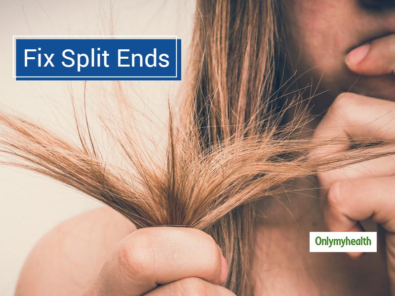 how to get rid of split ends without cutting