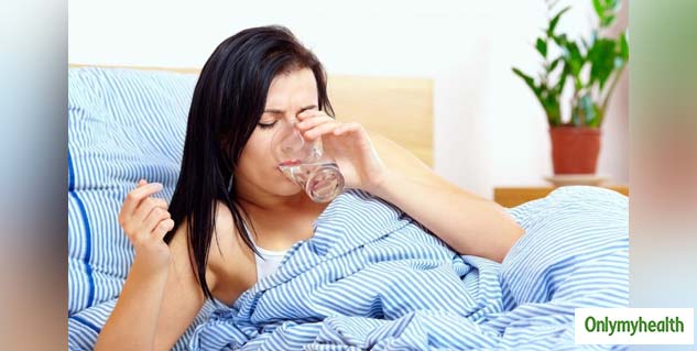 water before bed