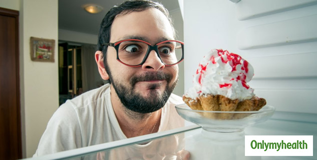 sugar eating man