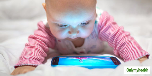 blue light mobile kids