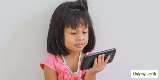 mobile using kids