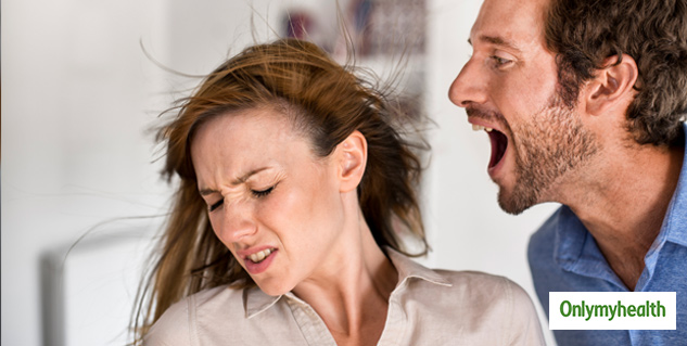 yelling at partner