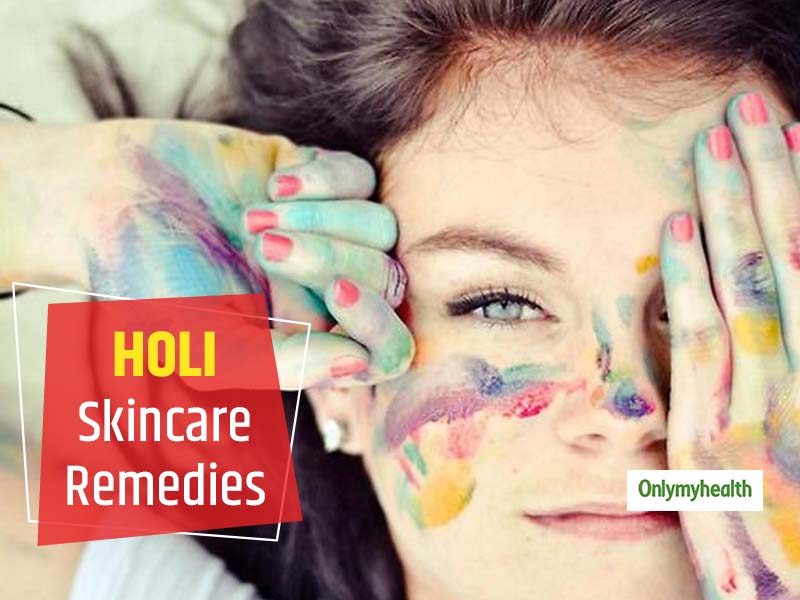 Skincare Home Remedies: How To Remove Holi Colours From Your Skin