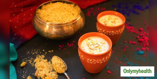 Basil Thandai Holi Special