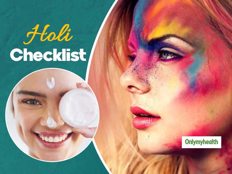 Holi 2020: Stepping Out To Play Holi? Make Sure You Have Ticked The Checklist