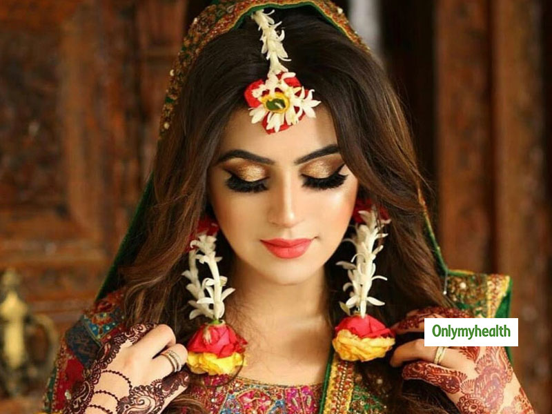 Indian Bridal Makeup Bridal Makeup Hairstyle Stock Photo 1934912669   Shutterstock