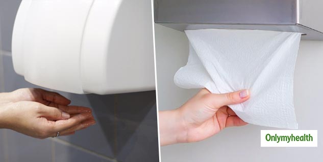 Hand Dryer vs Pepper Towel  