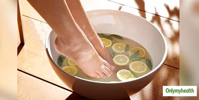Lemon and Baking Soda For Feet Detox