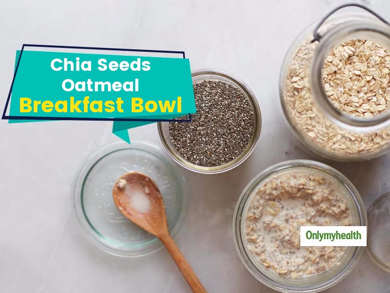 Healthy Overnight Oats Recipe With Chia Seeds For Weight Loss 