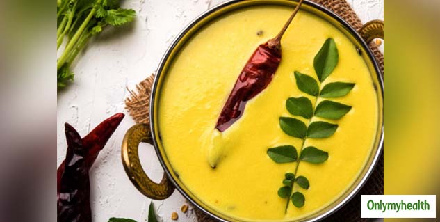 besan kadhi tadka