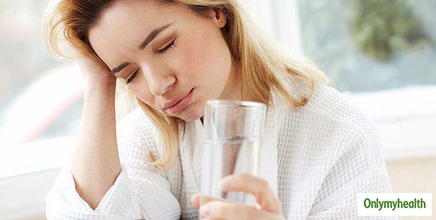 drinking water