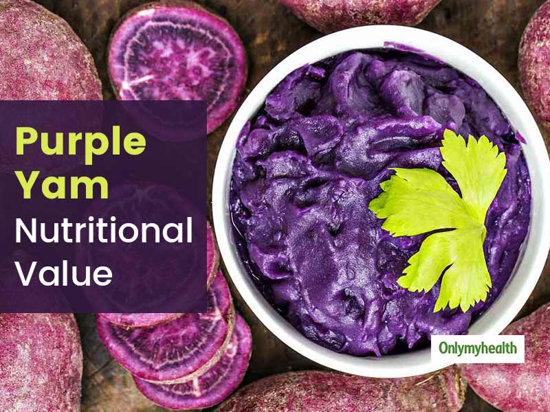 purple yam calories