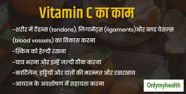 short essay on vitamin c in hindi