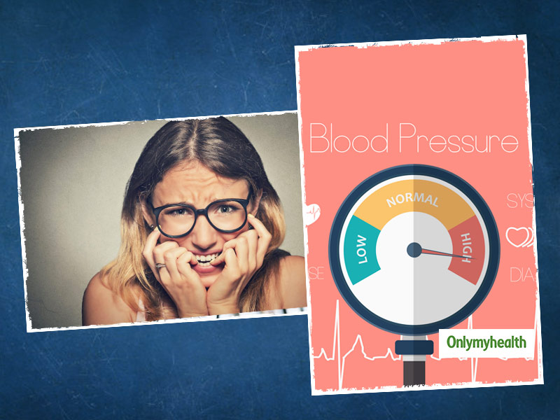 Blood pressure deals when anxious