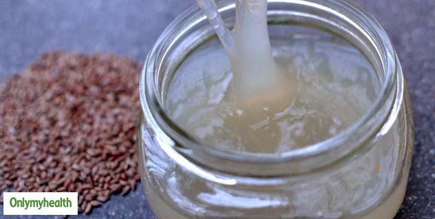 flax seeds skin gel
