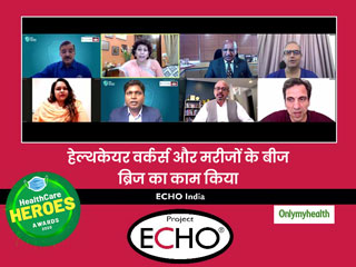 OMH HealthCare Heroes Awards: इको इंडिया ने हेल्थकेयर वर्कर्स और मरीजों के बीच सेतु बने