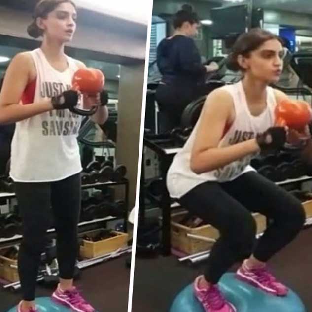 sonam kapoor exercise
