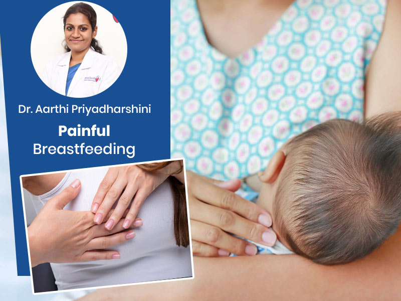 How to deal with nipple pain - Motherhood Hospitals India