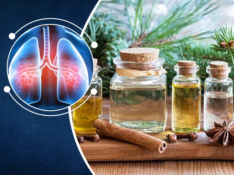 Essential oils for respiratory health