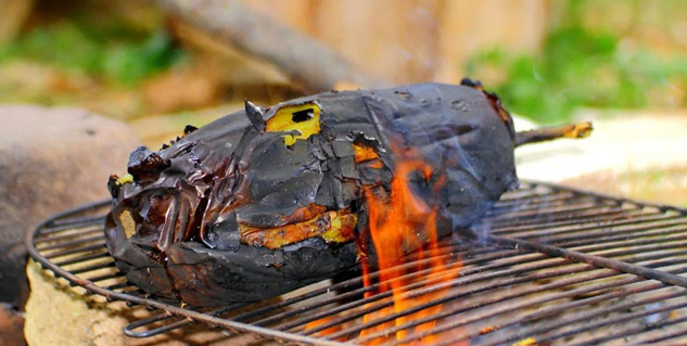 Inside3roastedbrinjal