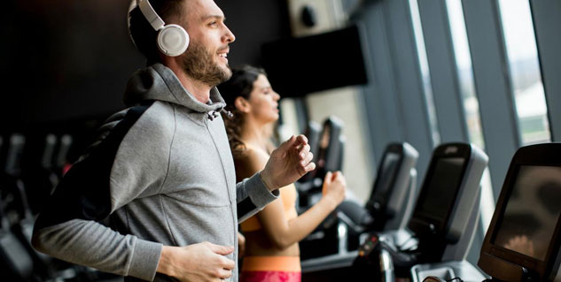 exercise and music