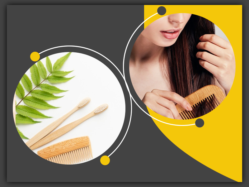 Kansa Hair Comb  Reduce Hair Fall Growth Circulation  Stress Relie