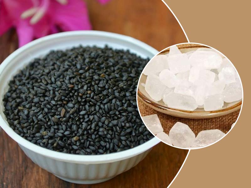 तुलसी के बीज और मिश्री: ब्लड शुगर से लेकर वजन घटाने तक तुलसी के बीज और मिश्री साथ में खाने के हैं ये 6 फायदे