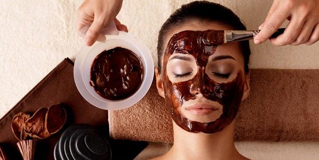 facial with coffee