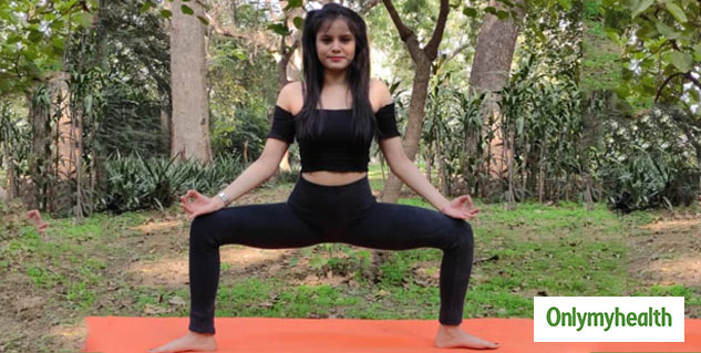 Goddess pose yoga