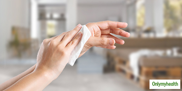 cleaning skin