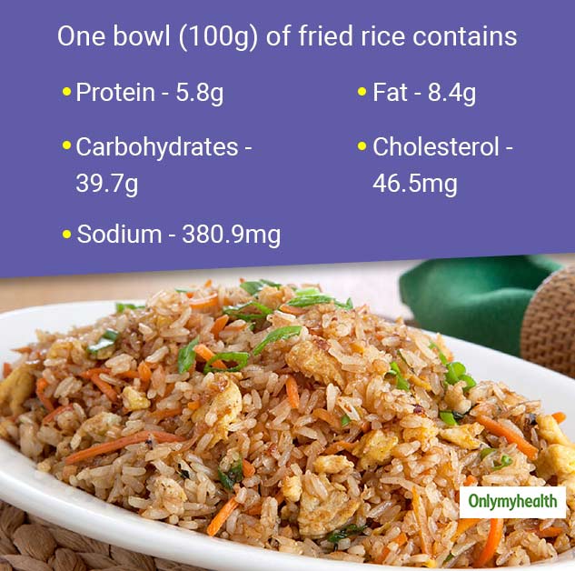 Know Your Plate Nutrition Facts And Health Benefits Of Consuming Fried Rice OnlyMyHealth