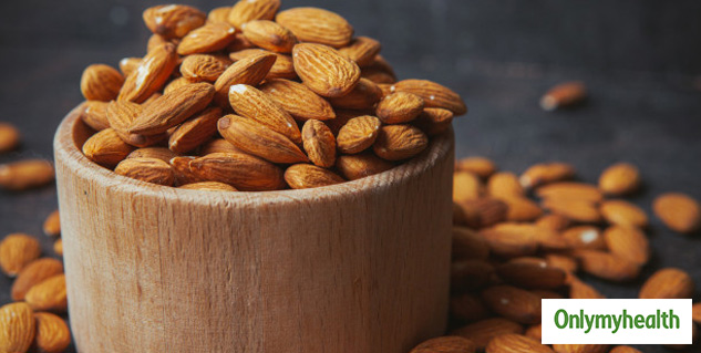 almonds contains calcium