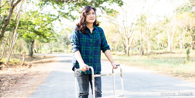 walk with disability