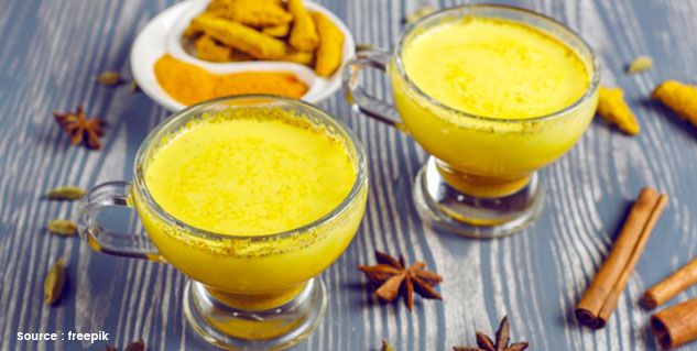 haldi milk recipe