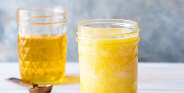 how to consume ghee at empoty stomach
