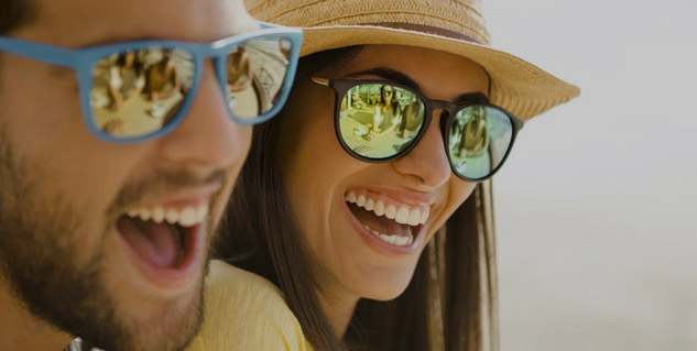 wear sun glasses