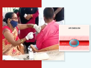 बिना वैक्सीन खाली इंजेक्शन लगाने का वीडियो हुआ वायरल, जानें शरीर के लिए कितना घातक हो सकता है ये