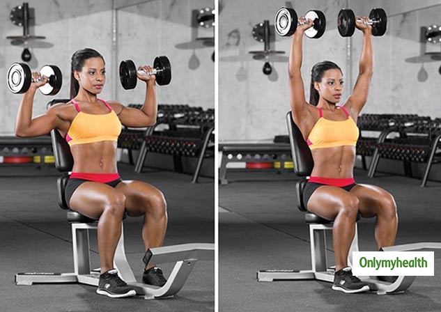 overhead shoulder press