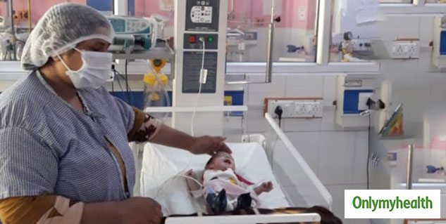 baby in hospital